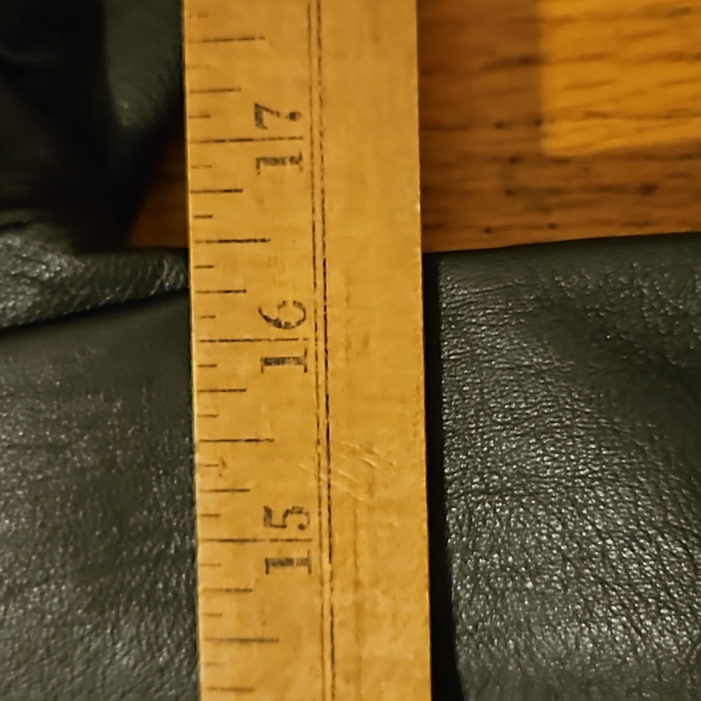 Zara Basic Women's Leather Jacket...Size Small - image 7